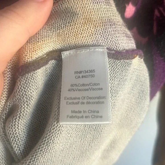 Rara Avis by Iris Apfel Sweater - Picture 5 of 5